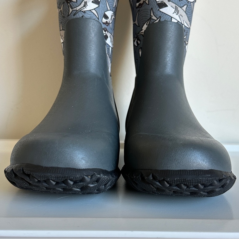 Bogs Winter Snow Boots K Durham Grasp Waterproof Insulated Shark Youth Size 3 - Picture 9 of 17